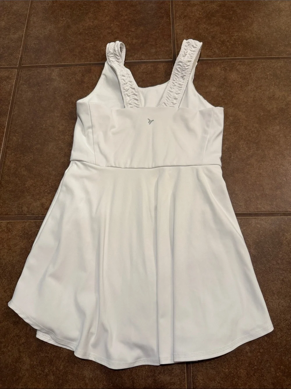 Old Navy White Girls' Casual Skater Dress